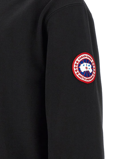 Canada Goose Black Cotton Sweatshirt