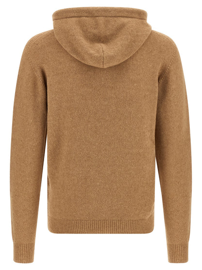 Roberto Collina Beige Wool Cardigan