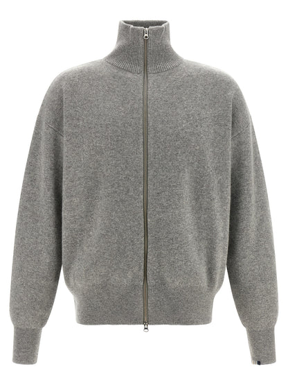 Extreme Cashmere Gray Cashmere Cardigan