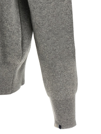 Extreme Cashmere Gray Cashmere Cardigan