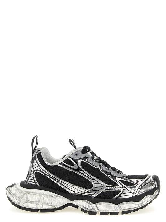 Athletic Sneakers by Balenciaga for women in polyester polyurethane & polyethylene black showcases an impeccable silhouette, defined by an impeccable athletic style design that perfectly captures the essence of the Women's Athletic Polyester Polyurethane & Polyethylene Sneakers.