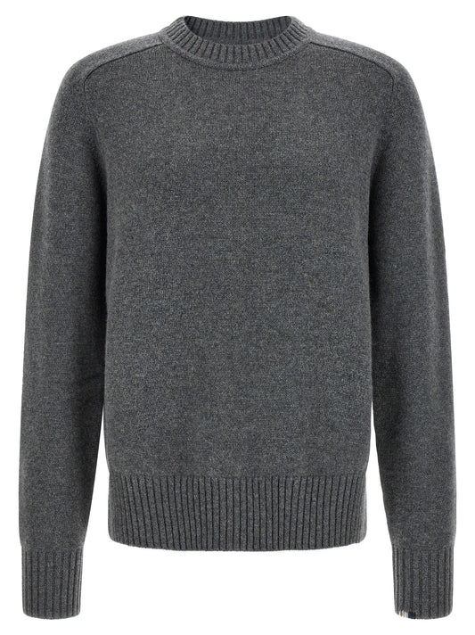 Cardigan by Extreme Cashmere for men in cashmere gray showcases a luxurious silhouette, meticulously detailed with a sophisticated and for a refined finish.