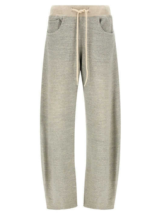 Joggers by R13 for women in cotton terry cloth gray presents a refined pantology silhouette, artfully defined by a refined pantology relaxed-fit, long, and a sophisticated .