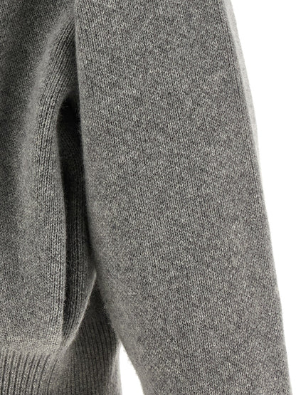 Extreme Cashmere Gray Cashmere Cardigan