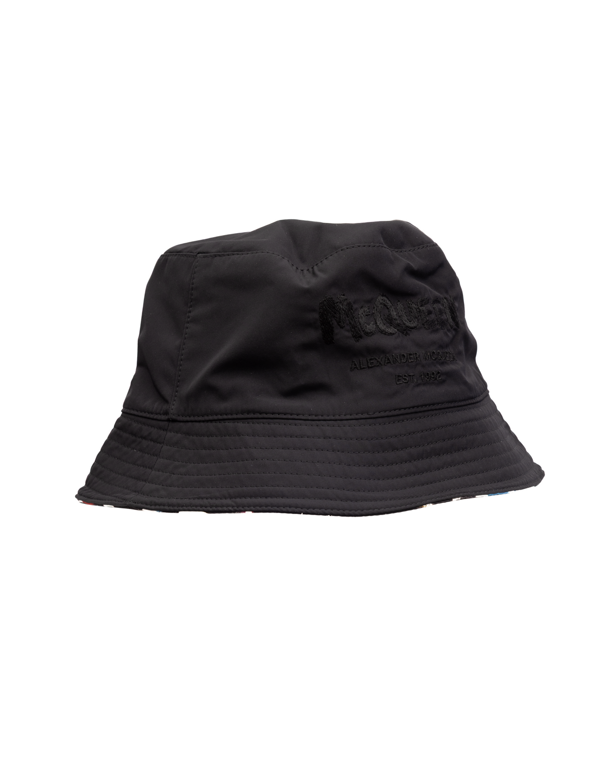 Alexander McQueen Polyamide Bucket Hat - Bicolour