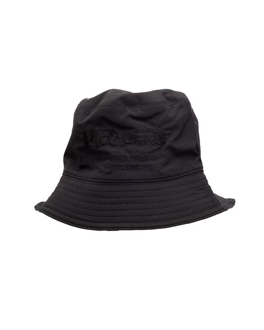 Alexander McQueen Polyamide Bucket Hat - Bicolour