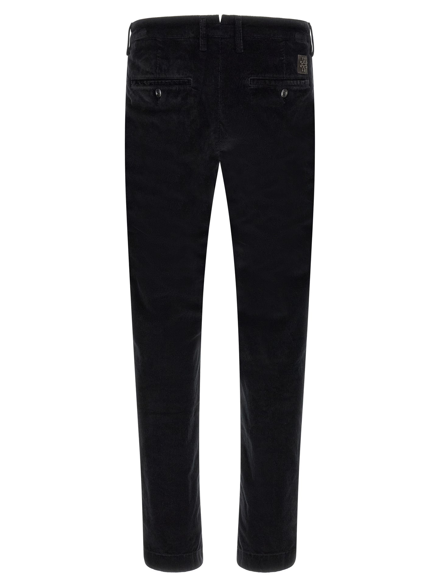 Jacob Cohen Black Cotton Chino Pants