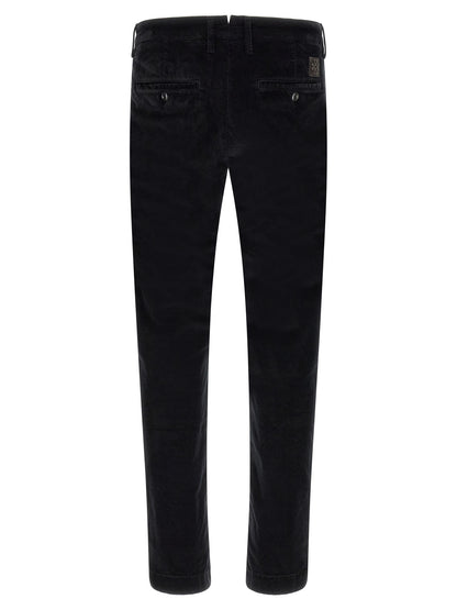 Jacob Cohen Black Cotton Chino Pants