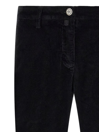 Jacob Cohen Black Cotton Chino Pants