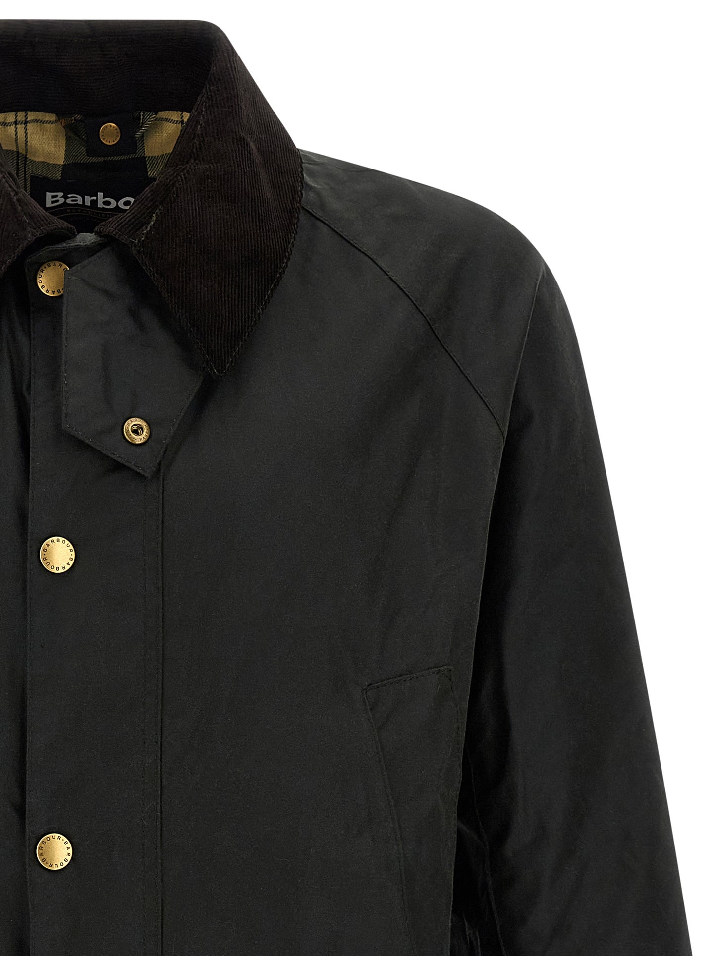 Barbour Bicolor Cotton Shell Jacket
