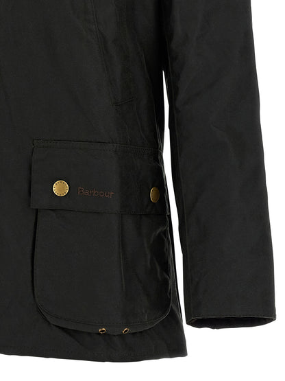 Barbour Bicolor Cotton Shell Jacket