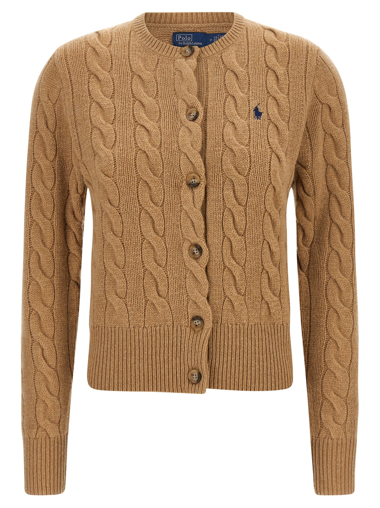 Polo Ralph Lauren Beige Wool Cardigan