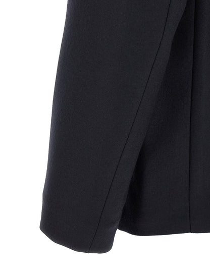 Maison Margiela Blue Virgin Wool Blazer