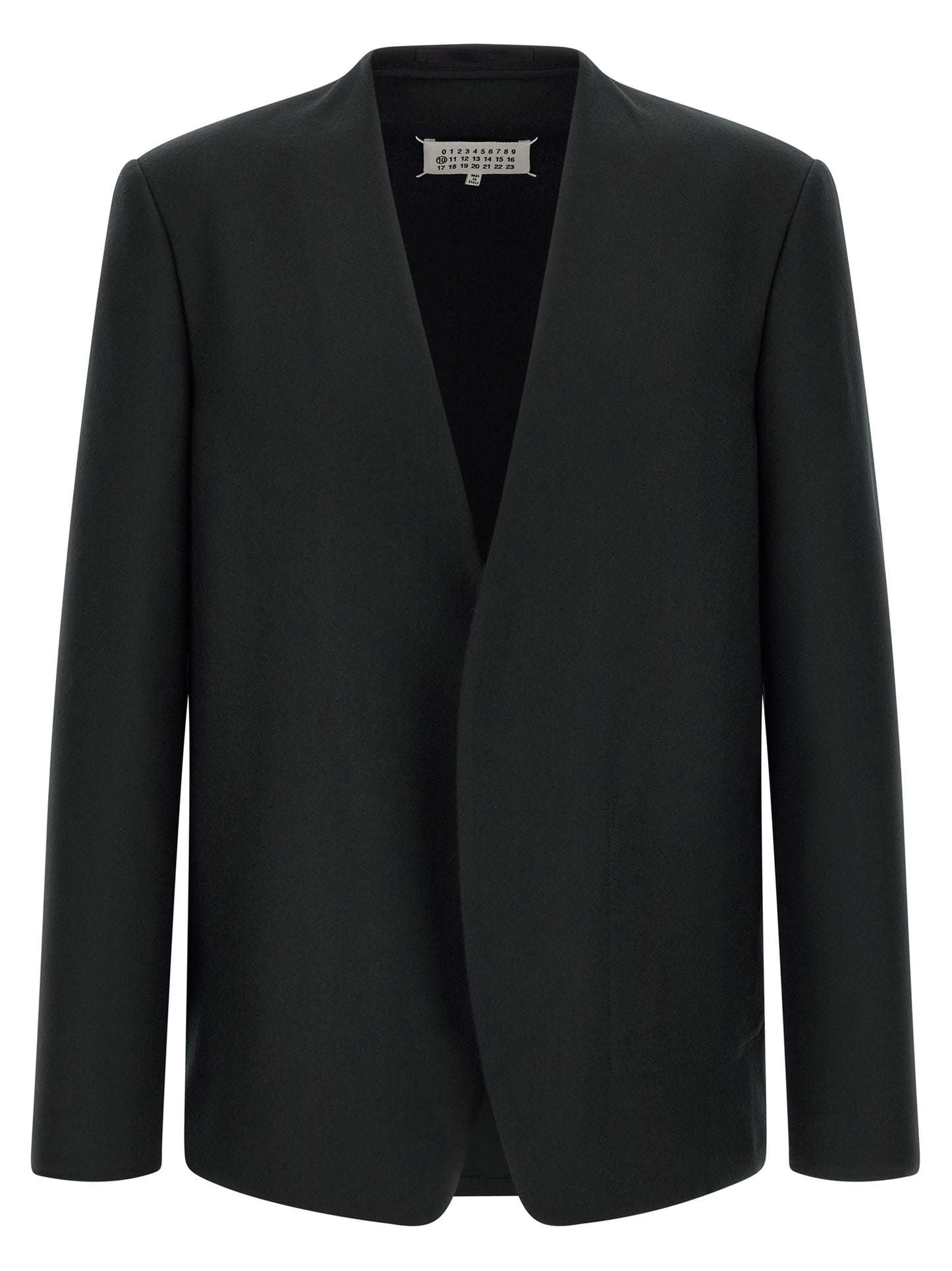 Maison Margiela Black Virgin Wool Blazer
