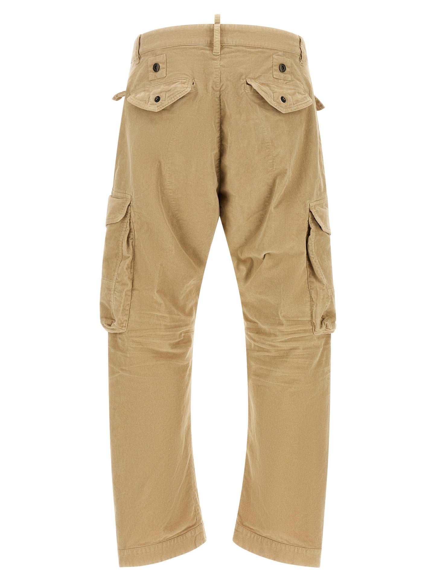 Dsquared² Beige Cotton Cargo Pants