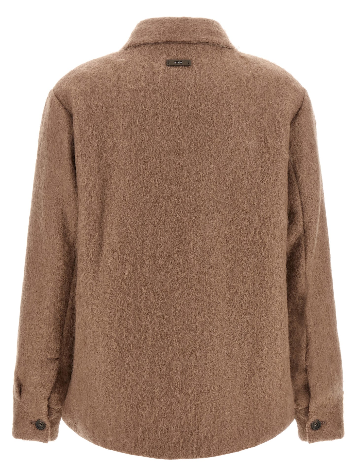 Peserico Beige Virgin Wool Jacket