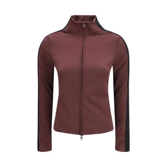 Courrèges Bordeaux Polyester Sweatshirt