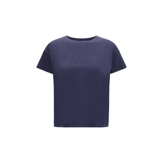 Loulou De Saison Blue Cotton T-Shirt