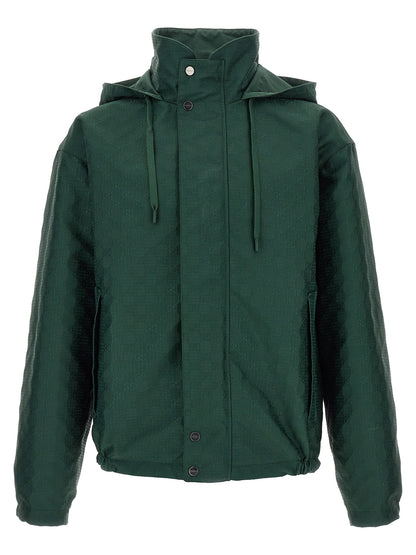 Gucci Bicolor Cotton Shell Jacket