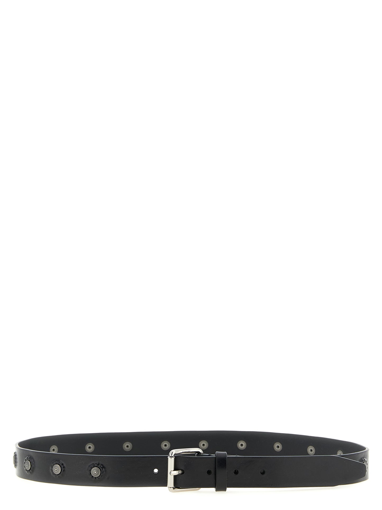Lemaire Black Calfskin Regular Belt