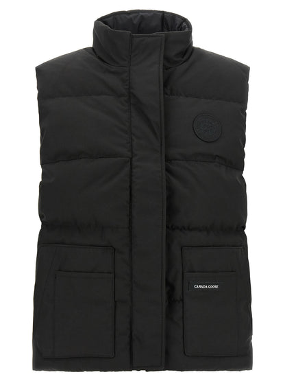 Canada Goose Black Polyester Sleeveless Jacket