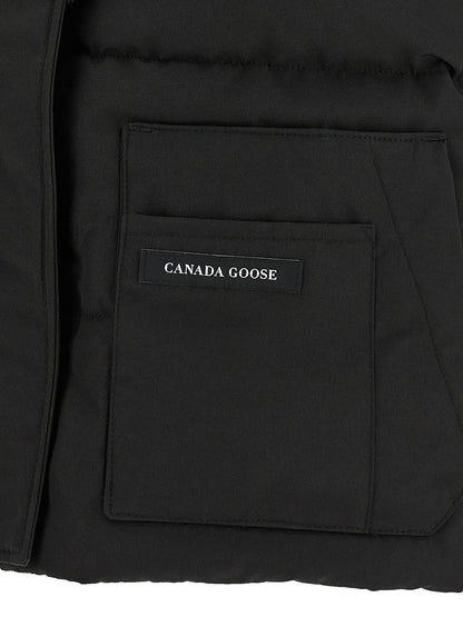 Canada Goose Black Polyester Sleeveless Jacket