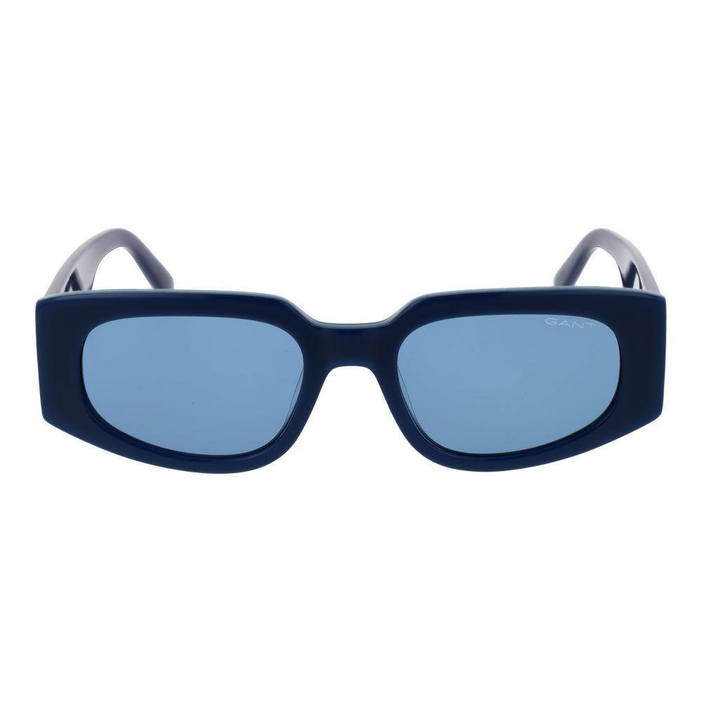 Gant Oval Non-Polarized Medium-Tint Acetate Sunglasses - Blue