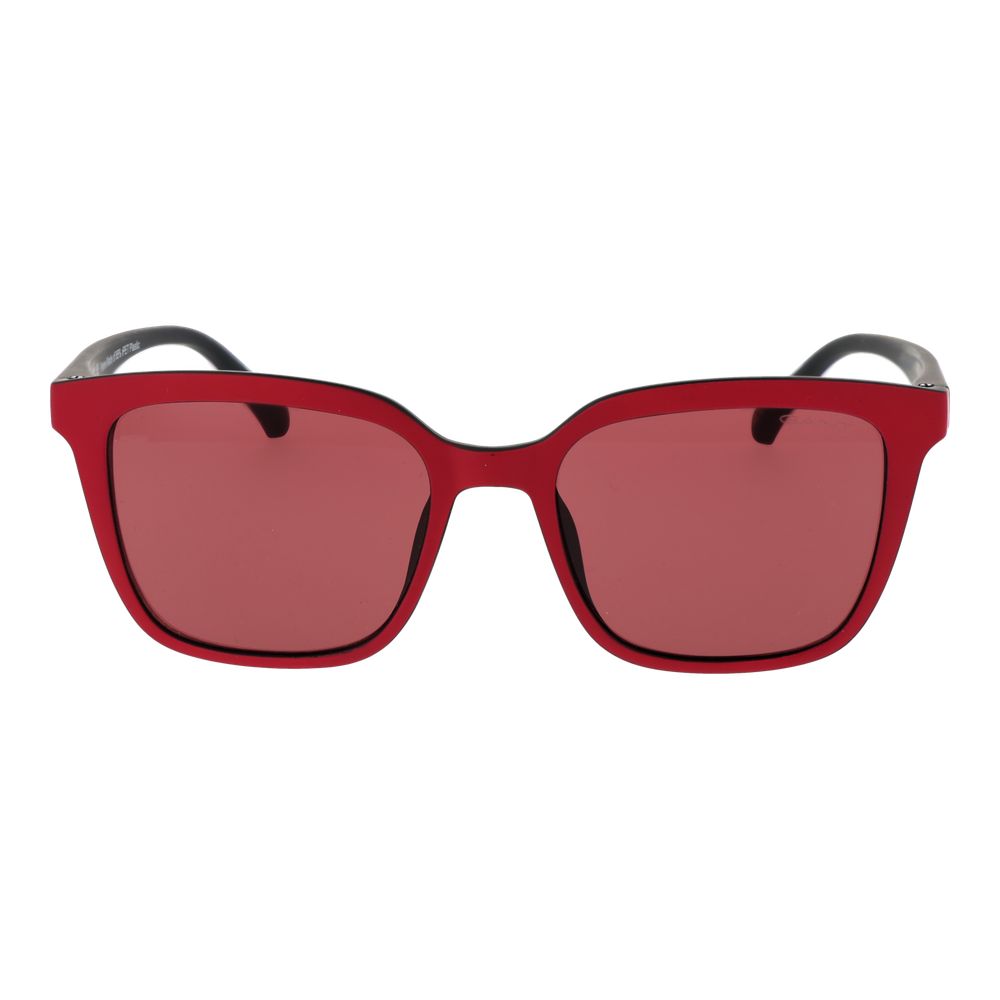 Gant Square Dark-Tint Plastic Sunglasses - Red