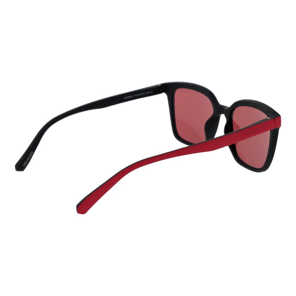 Gant Square Dark-Tint Plastic Sunglasses - Red
