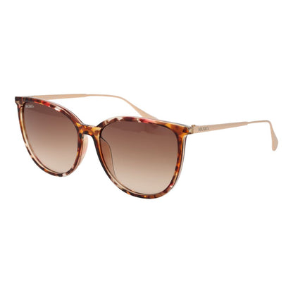 Max & Co Butterfly Gradient Medium-Tint Plastic Sunglasses - Brown