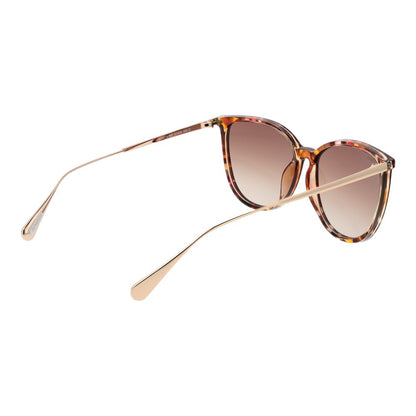 Max & Co Butterfly Gradient Medium-Tint Plastic Sunglasses - Brown