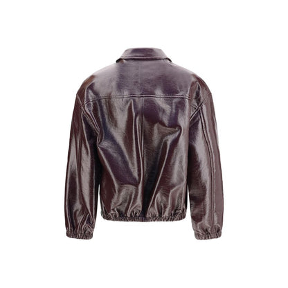 Courrèges Bordeaux Cotton Bomber