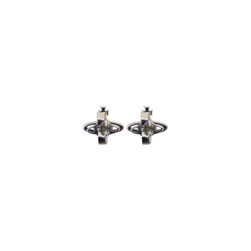 Vivienne Westwood Silver Brass Earrings