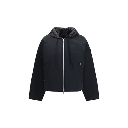 Moose Knuckles Black Nylon Bomber