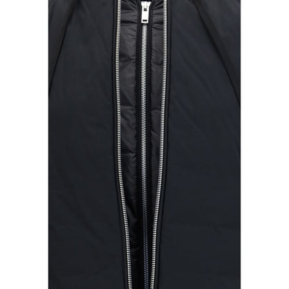 Moose Knuckles Black Nylon Bomber