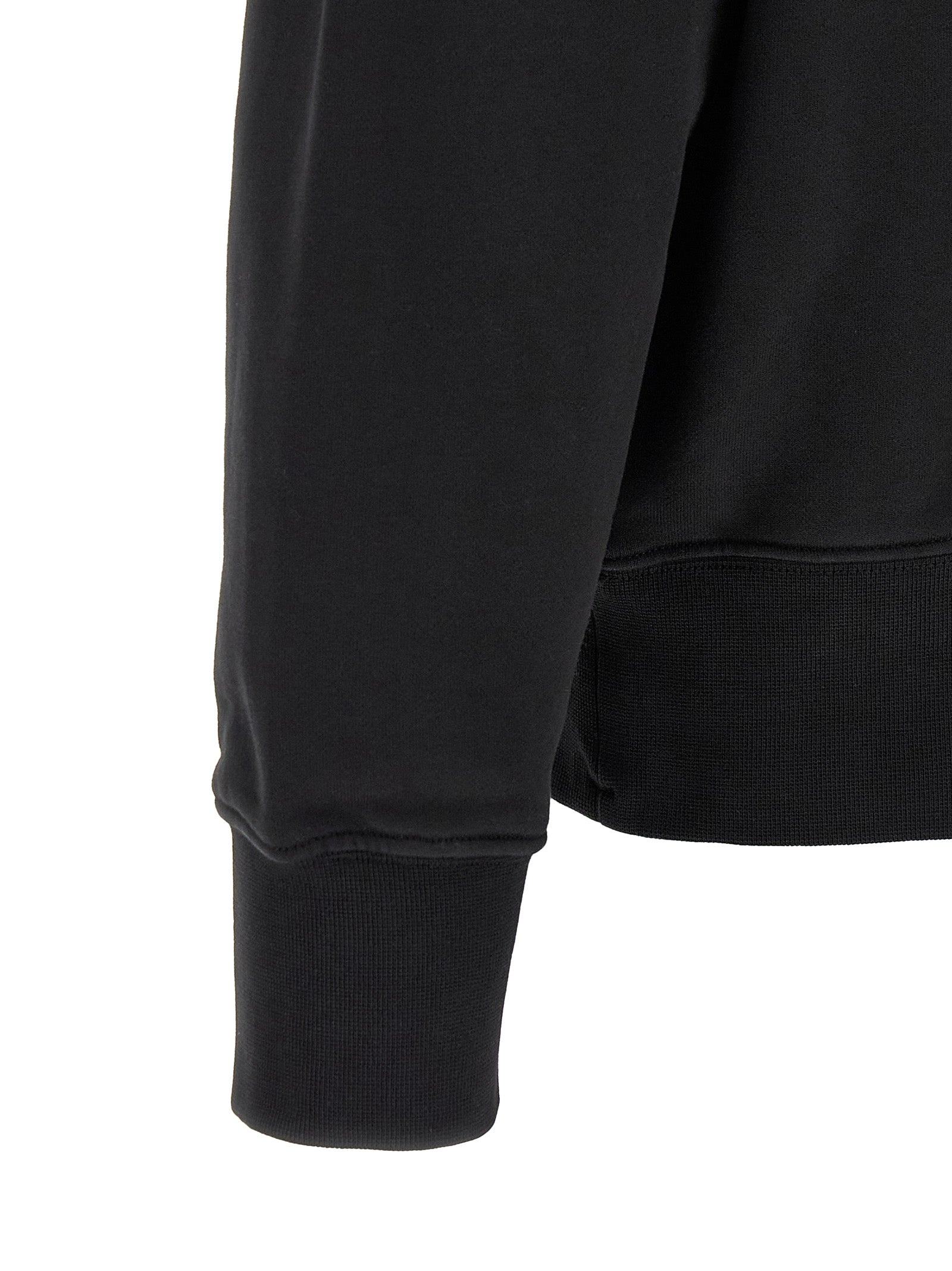 Sweatshirt Hoodie by Stone Island for men in cotton black, rose & signature features an luminous silhouette, showcasing a sophisticated hooded neckline and for a truly luminous look.