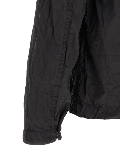 Stone Island Men's Polyamide Overshirt - Black