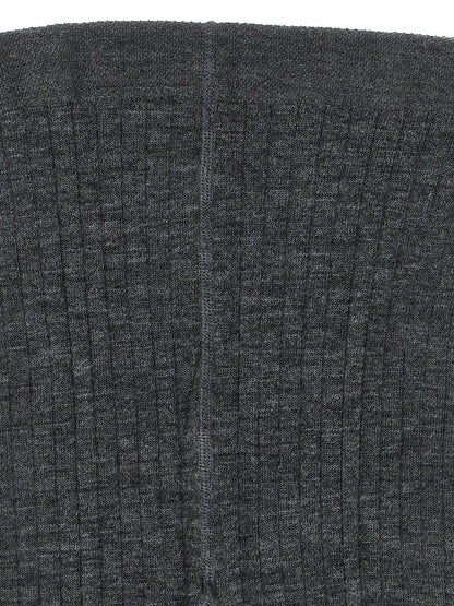 Jil Sander Gray Wool Socks