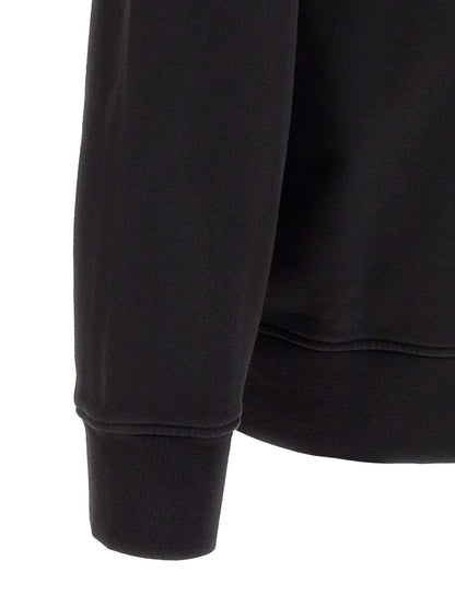 Stone Island Black Cotton Sweatshirt