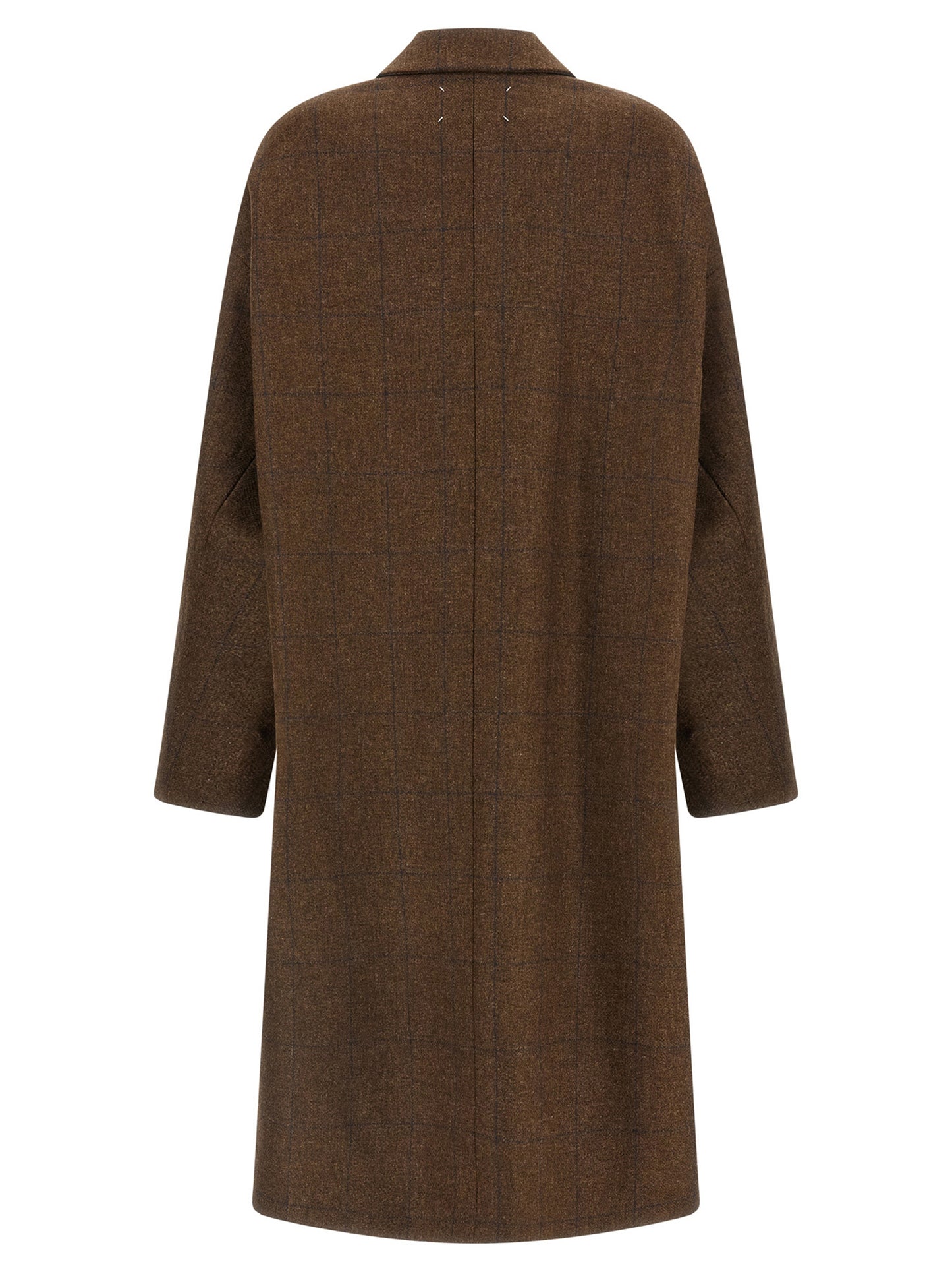 Maison Margiela Brown Wool Coat