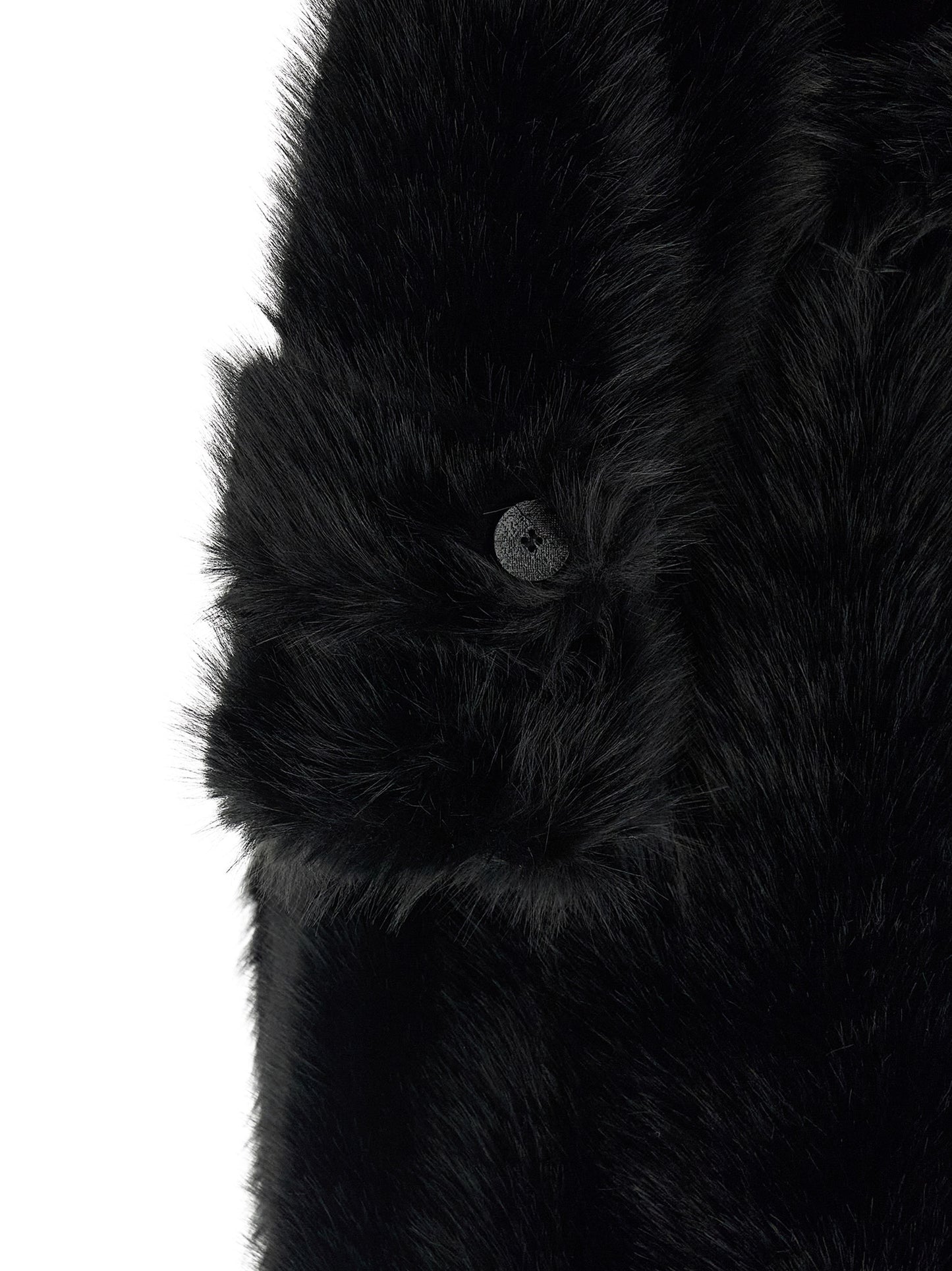 B&B COUTURE Black Polyester Coat