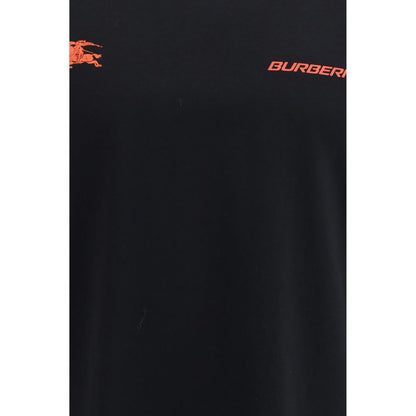 Burberry Black Cotton T-Shirt