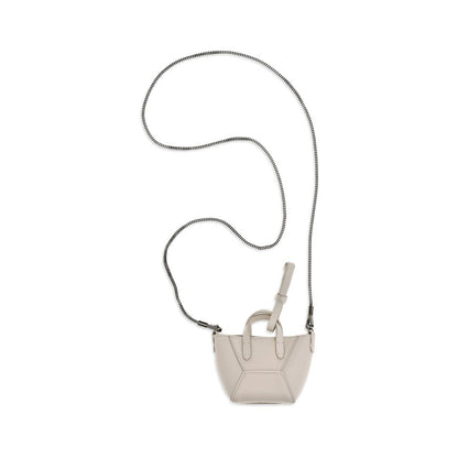 Mini Shoulder Bag by Brunello Cucinelli for women in bos taurus calf leather beige features a effortless sophistication silhouette, secured by a magnetic with ample cardholder and versatile shoulder-strap & handle for a effortless sophistication finish.