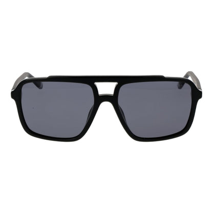 Sunglasses by Fila for unisex in plastic black features an effortlessly chic aviator full-rim frame design with black coloured frame detailing and polarized category-3-dark-tint lens for a effortlessly chic aesthetic.