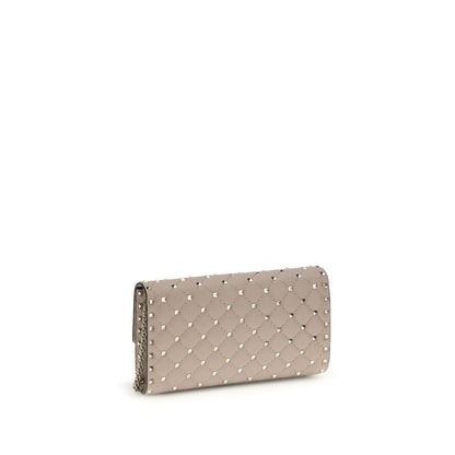 Quilted Shoulder Bag by Valentino Garavani for women in bos taurus nappa leather beige, patterned & signature features a effortless sophistication silhouette, secured by a with ample cardholder and versatile shoulder-strap for a effortless sophistication finish.
