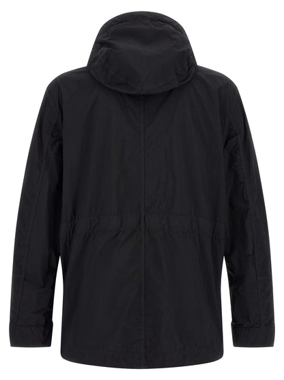 Stone Island Black Polyamide Shell Jacket