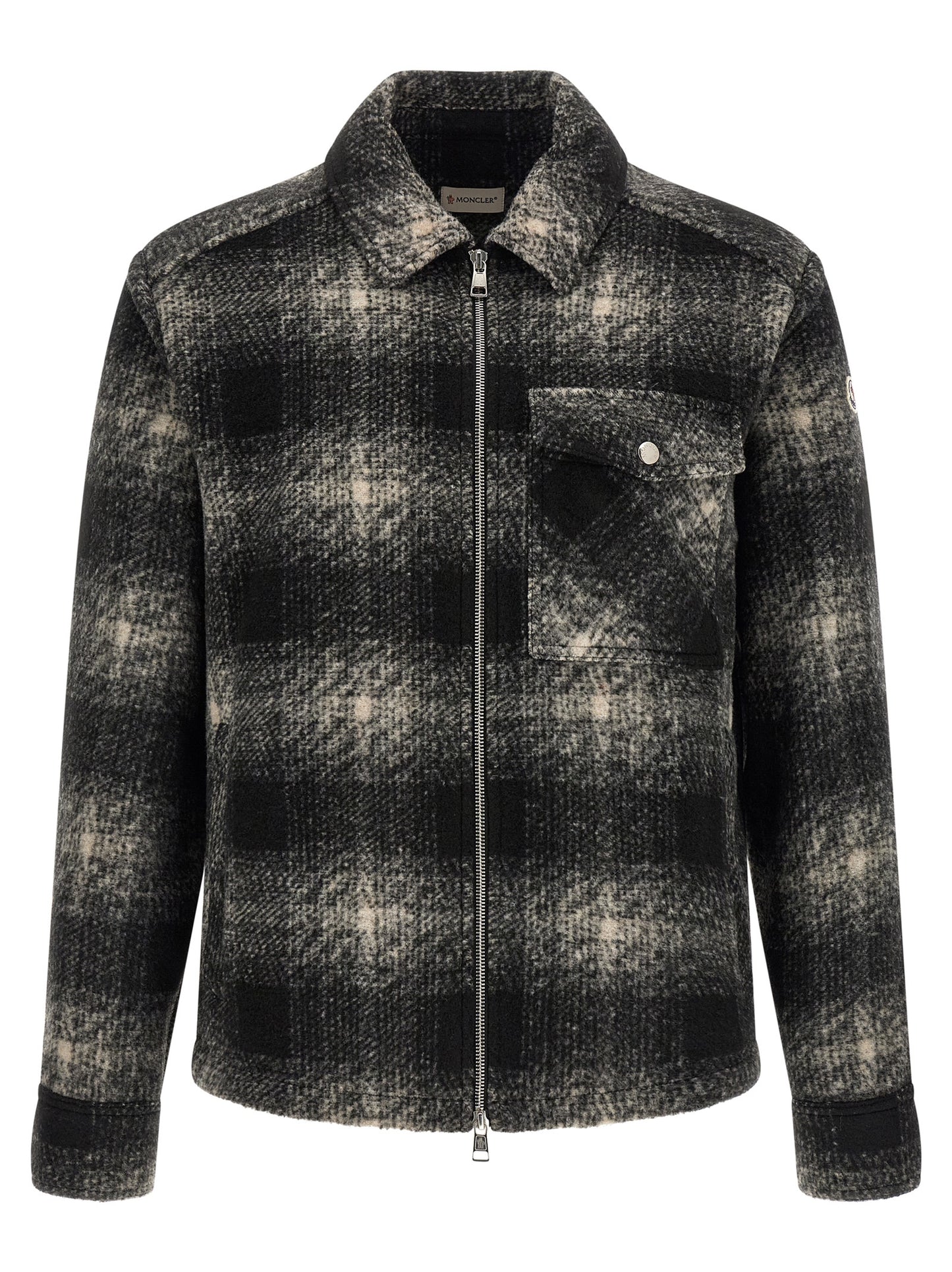 Moncler Gray Polyester Blouse