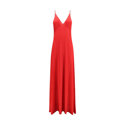 Dress by Fendi for women in silk multicolor features an magnificent silhouette, artfully detailed with a magnificent v-neck neckline and sleeveless that flows into an magnificent long.