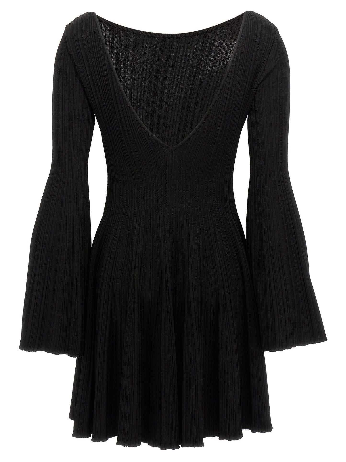 ANTONINO VALENTI Black Viscose Mini Skirt