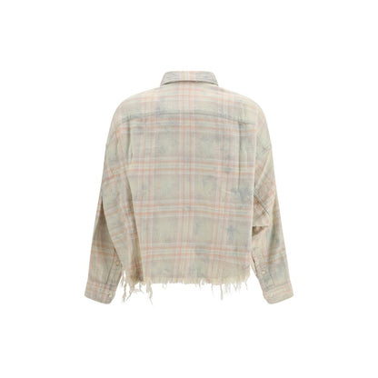 R13 Beige Denim Shirt